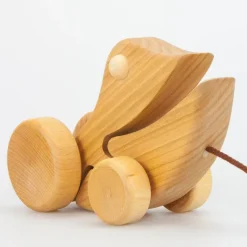 Holzfrosch zum Ziehen