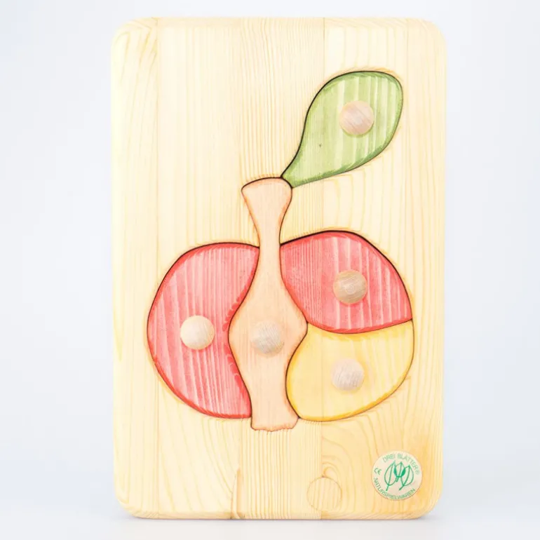 Holzpuzzle Apfel