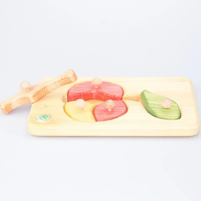 Holzpuzzle Apfel