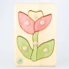 Holzpuzzle Blume