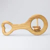 Holzrassel Stab mit Herz