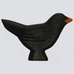 Holzwald Holzfigur Amsel