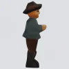 Holzwald Holzfigur Bauer