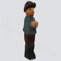 Holzwald Holzfigur Bauer