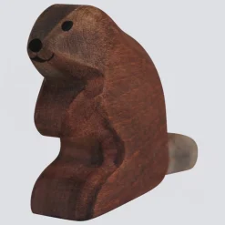 Holzwald Holzfigur Biber