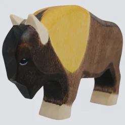 Holzwald Holzfigur Bison