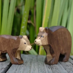 Holzwald Holzfigur Bär