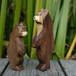 Holzwald Holzfigur Bär II