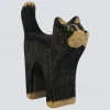 Holzwald Holzfigur Bremer Katze