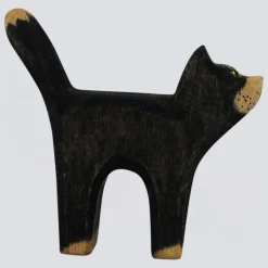 Holzwald Holzfigur Bremer Katze