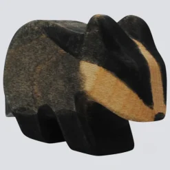Holzwald Holzfigur Dachs