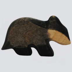 Holzwald Holzfigur Dachs