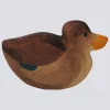 Holzwald Holzfigur Ente sitzend