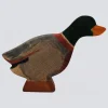 Holzwald Holzfigur Erpel gestreckt