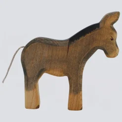 Holzwald Holzfigur Esel