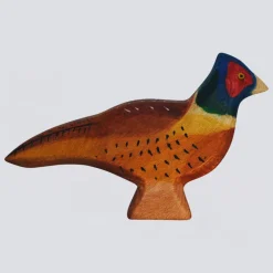 Holzwald Holzfigur Fasan