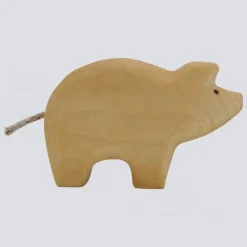 Holzwald Holzfigur Ferkel