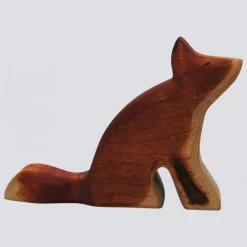 Holzwald Holzfigur Fuchs