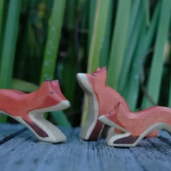 Holzwald Holzfigur Fuchs