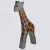 Holzwald Holzfigur Giraffe