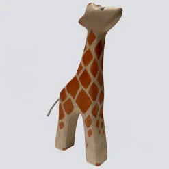Holzwald Holzfigur Giraffe klein