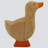 Holzwald Holzfigur Gänseküken
