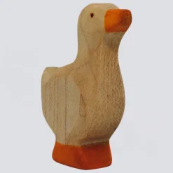 Holzwald Holzfigur Gänseküken