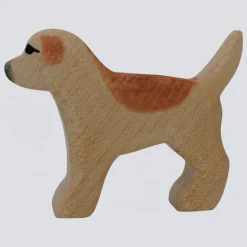 Holzwald Holzfigur Golden Retriever klein