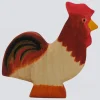 Holzwald Holzfigur Hahn