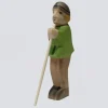 Holzwald Holzfigur Hirte