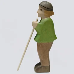 Holzwald Holzfigur Hirte