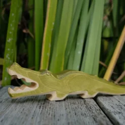 Holzwald Holzfigur Krokodil