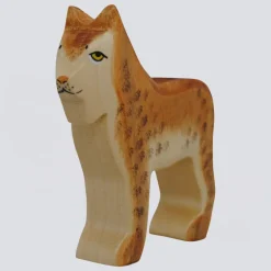Holzwald Holzfigur Luchs