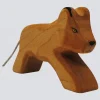 Holzwald Holzfigur Löwe klein