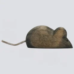 Holzwald Holzfigur Maus