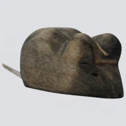 Holzwald Holzfigur Maus