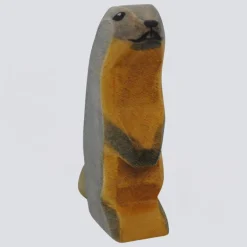 Holzwald Holzfigur Murmeltier