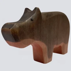 Holzwald Holzfigur Nilpferd