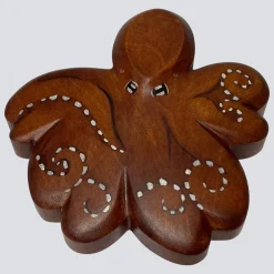 Holzwald Holzfigur Oktopus
