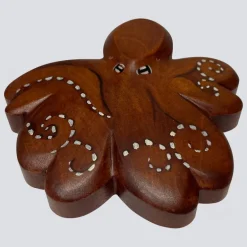 Holzwald Holzfigur Oktopus