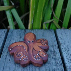 Holzwald Holzfigur Oktopus