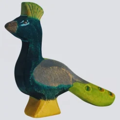 Holzwald Holzfigur Pfau