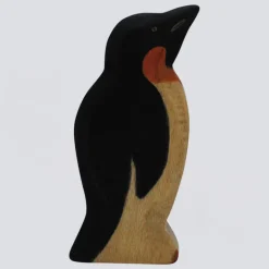Holzwald Holzfigur Pinguin