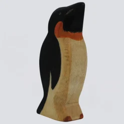 Holzwald Holzfigur Pinguin