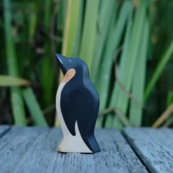 Holzwald Holzfigur Pinguin