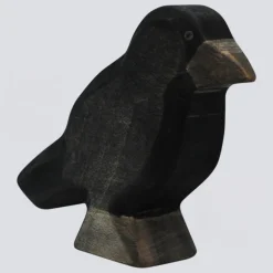 Holzwald Holzfigur Rabe