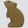 Holzwald Holzfigur Ratte