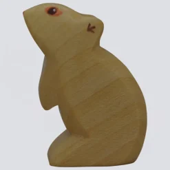 Holzwald Holzfigur Ratte