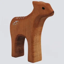 Holzwald Holzfigur Reh