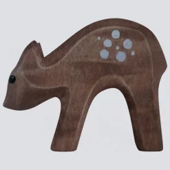 Holzwald Holzfigur Rehkitz